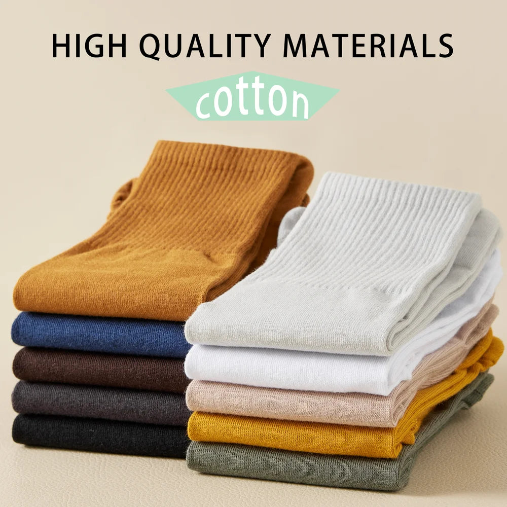 Gran oferta de calcetines de algodón para hombre, calcetines largos que absorben la humedad, Control de olores, diseño de punta sin costuras, para uso diario deportivo