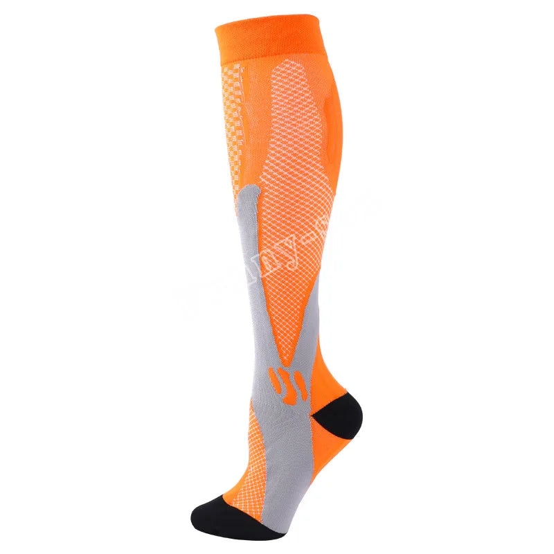 Calcetines de compresión para correr, calcetines deportivos para enfermería médica, 20-30mmHg, para viajes en vuelo, embarazo, Edema, Diabetes, venas varicosas