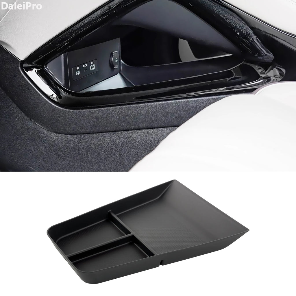 Para BYD Seal U 2023 2024 2025 caja de almacenamiento con reposabrazos consola central portavasos caja de almacenamiento en capas accesorios para Song Plus DM-i