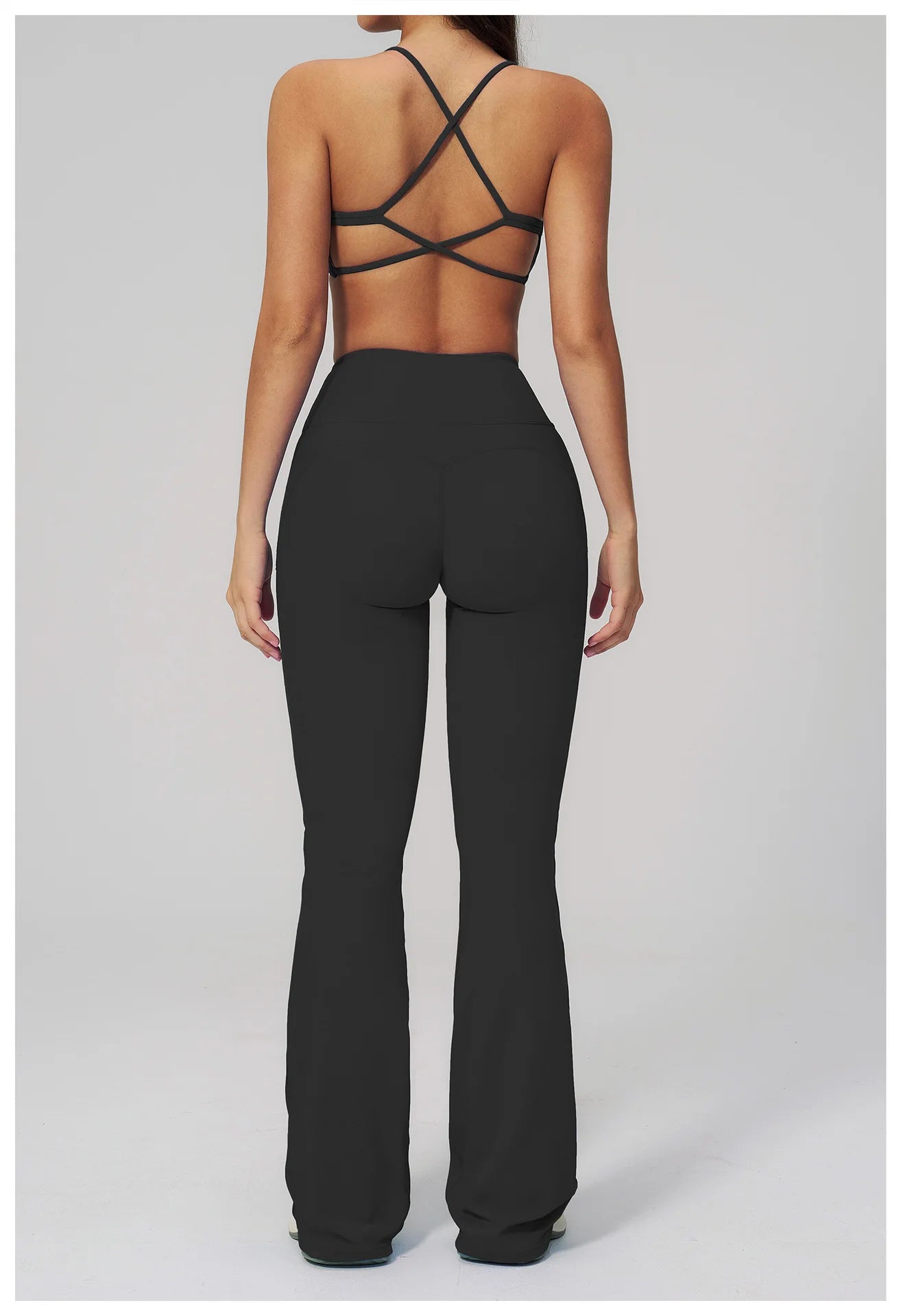 Conjunto de Yoga para Mujer, Ropa Deportiva, Conjunto de Gimnasio y Fitness, 2 Piezas, Leggings para Correr, Sujetador Deportivo Transpirable, Ropa Deportiva Femenina