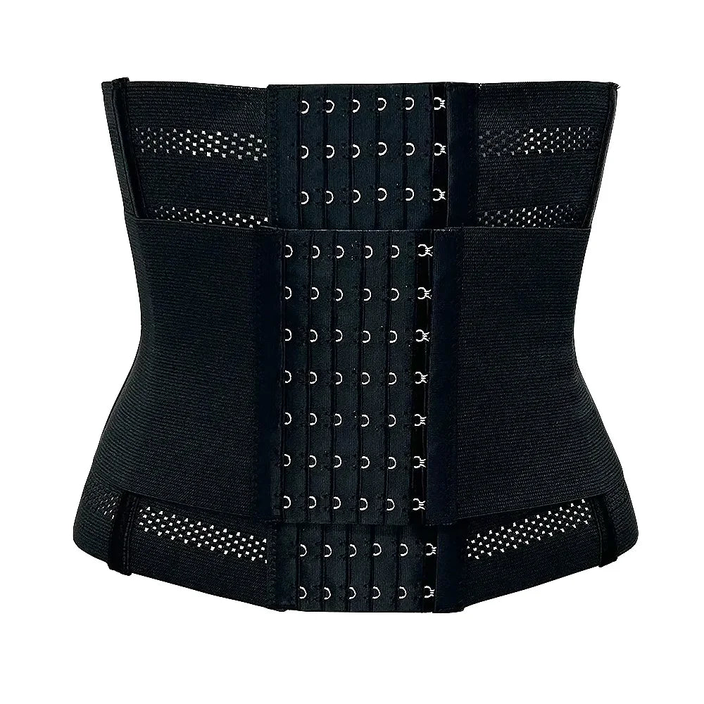 Entrenador de cintura moldeador de cuerpo para mujer, Control de barriga, envoltura adelgazante, faja reductora de vientre plano, cinturones de corsé