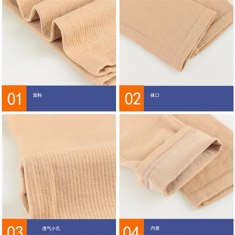 1 par de mangas de compresión para pantorrilla, calcetines de compresión para pierna para correr, férula para espinilleras, para hombres y mujeres, 20-30mmHg
