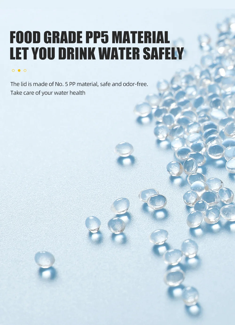 ThinkRider-botella de agua para bicicleta de montaña y carretera, botella de plástico portátil de gran capacidad para deportes al aire libre, 620ml/750ml