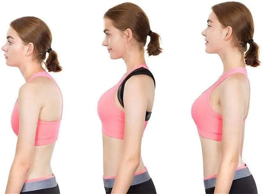 Cinturón Corrector de postura ajustable para espalda y hombros, soporte para clavícula y columna vertebral, modela tu cuerpo, deporte en casa y oficina