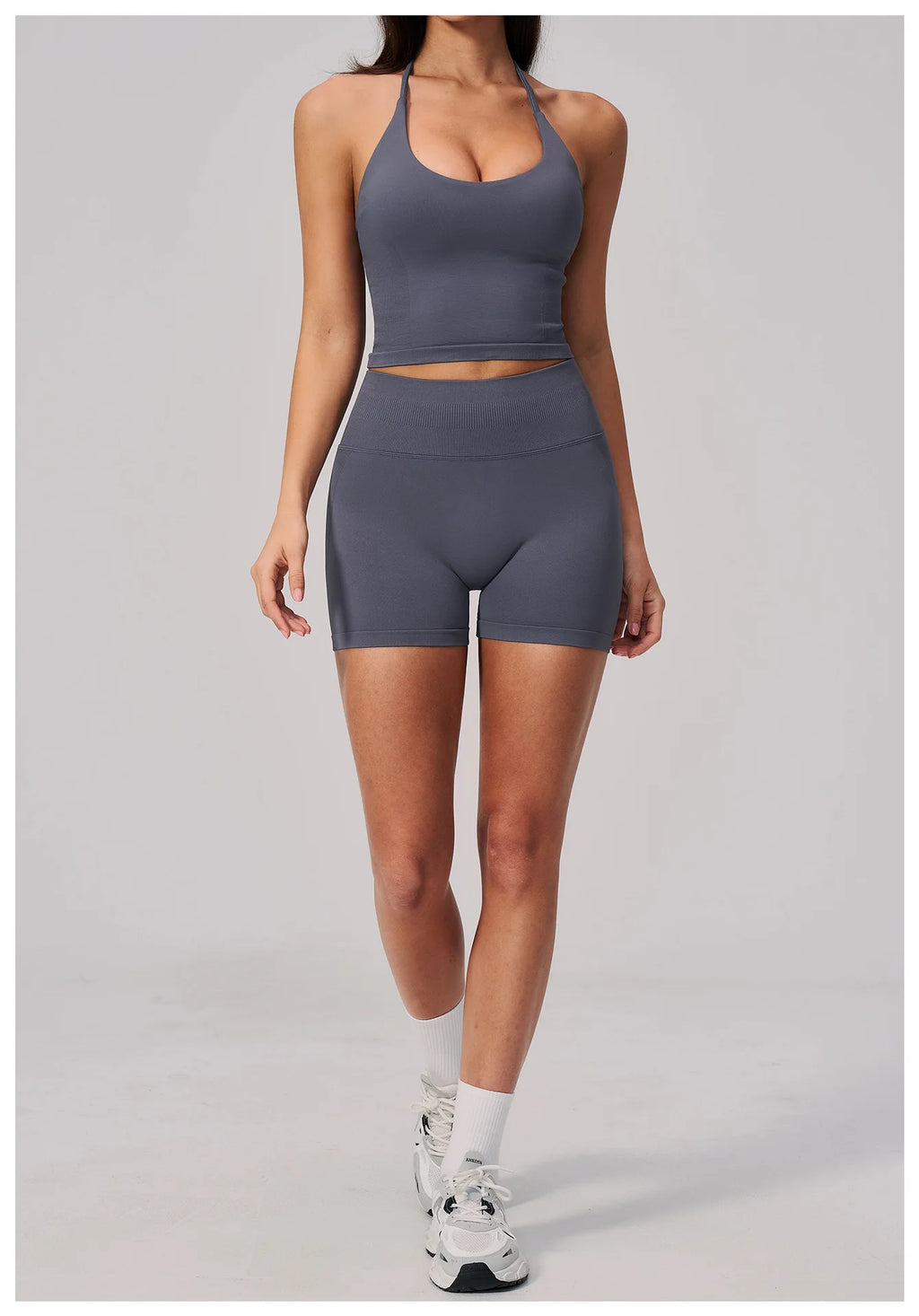 Conjunto de Yoga sin Costuras para Mujer, Ropa Deportiva, Conjunto de Fitness de 2 Piezas, Leggings y Sujetador Deportivo Transpirable, Ropa Deportiva Femenina