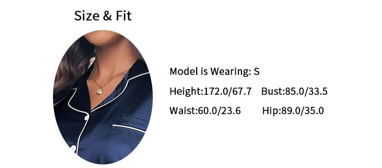 Conjunto de pijama de satén de seda para mujer, Top con botones y pantalones cortos, ropa de dormir con cuello con muescas, ropa de dormir de verano, 2 piezas