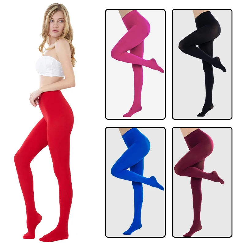 Medias largas sexis de talla grande para mujer, pantimedias de terciopelo de Color caramelo, medias elásticas grandes para primavera, verano y otoño, lencería escolar para chica