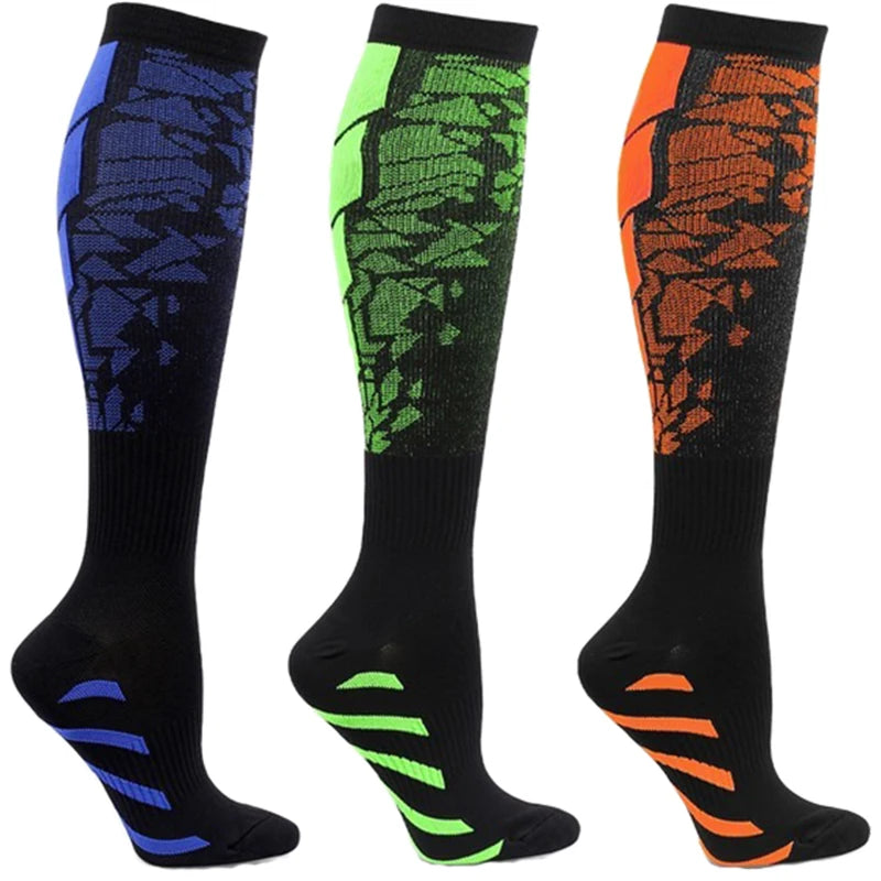 Calcetines de compresión para correr, calcetines deportivos para enfermería médica, 20-30mmHg, para viajes en vuelo, embarazo, Edema, Diabetes, venas varicosas