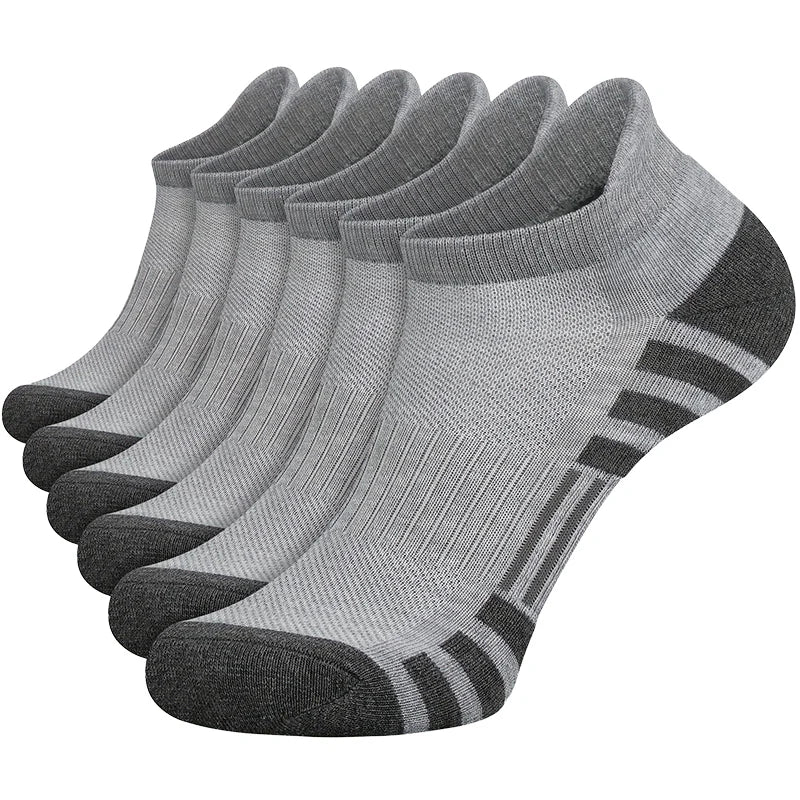 6/12 pares de calcetines de gimnasio al aire libre para hombre, alta calidad, cómodos, suaves, agarre al suelo, fútbol, talla grande, nuevo estilo