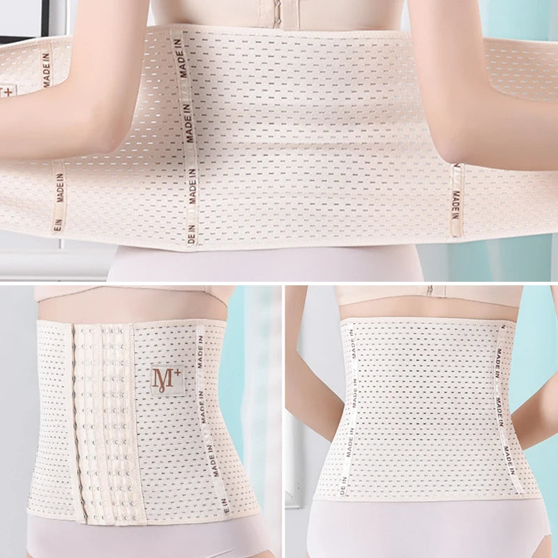Faja moldeadora de cintura para mujer, corsé con correa de modelado, cinturón adelgazante, ropa interior moldeadora de cuerpo, faja adelgazante