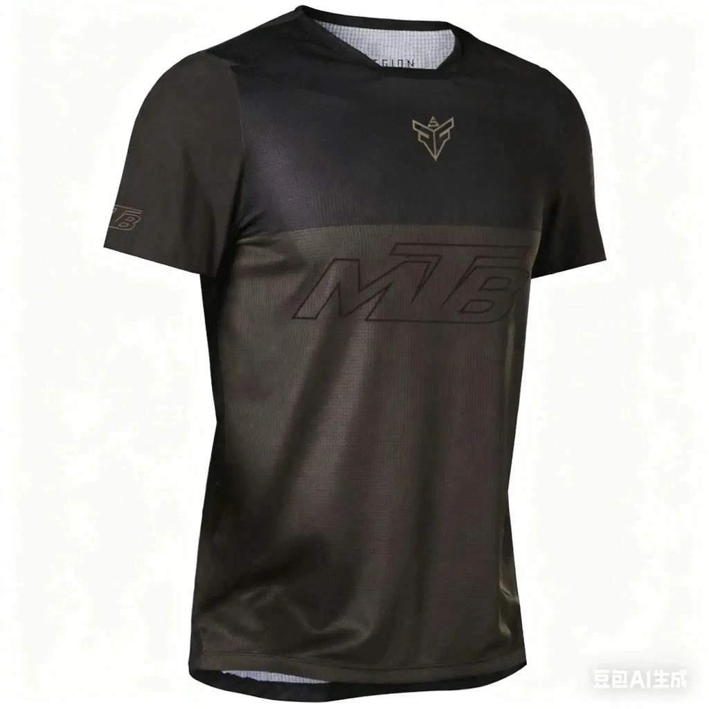 Camisetas de Ciclismo de Montaña, Camiseta de Manga Corta para Deportes al Aire Libre, Ropa Deportiva de Manga Corta para Padres e Hijos