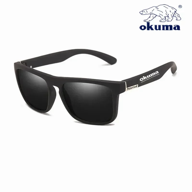 Okuma-gafas de sol polarizadas UV400 para hombre y mujer, lentes de sol al aire libre para caza, pesca, conducción de bicicletas, caja opcional