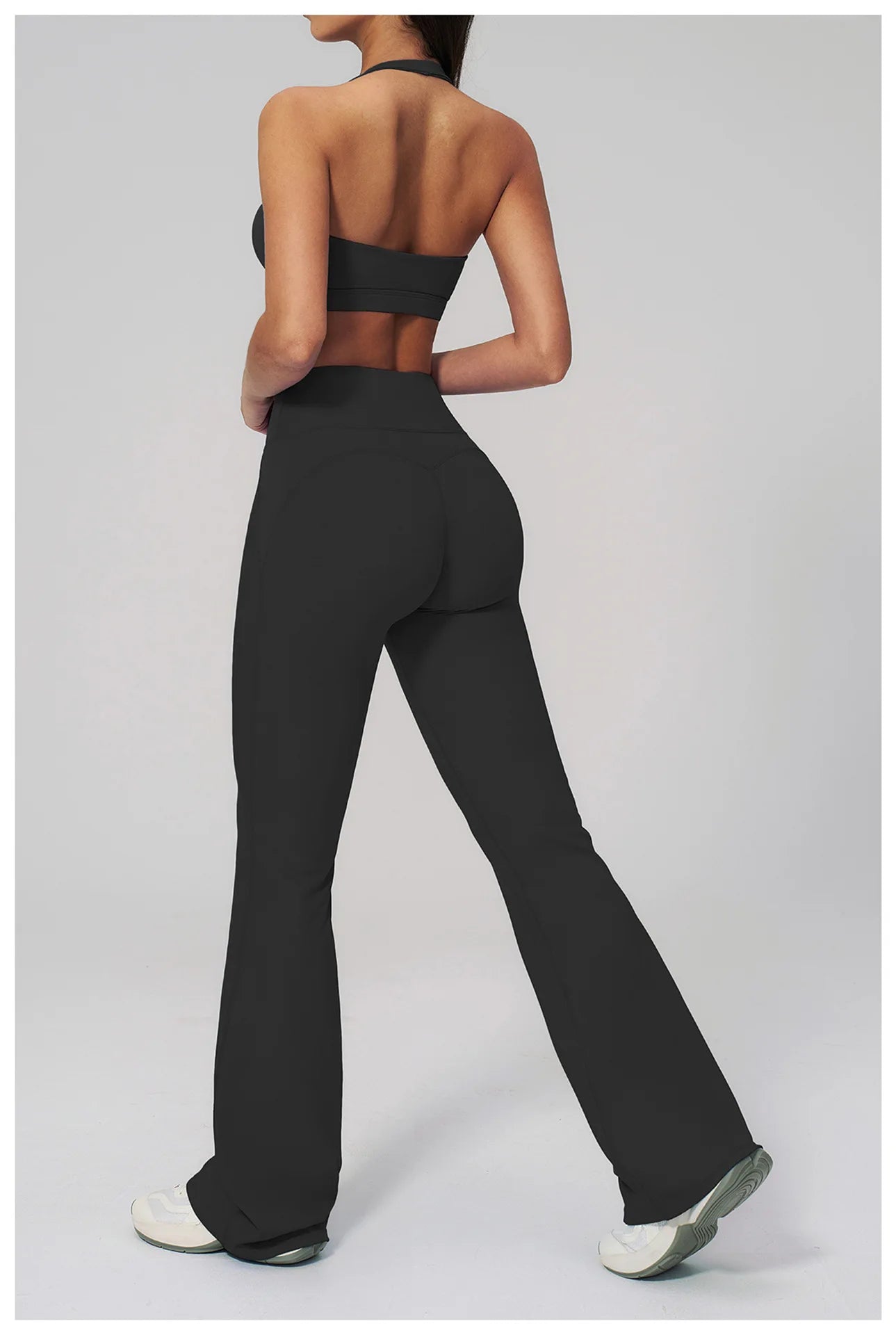 Conjunto de Yoga para Mujer, Ropa Deportiva, Conjunto de Gimnasio y Fitness, 2 Piezas, Leggings para Correr, Sujetador Deportivo Transpirable, Ropa Deportiva Femenina