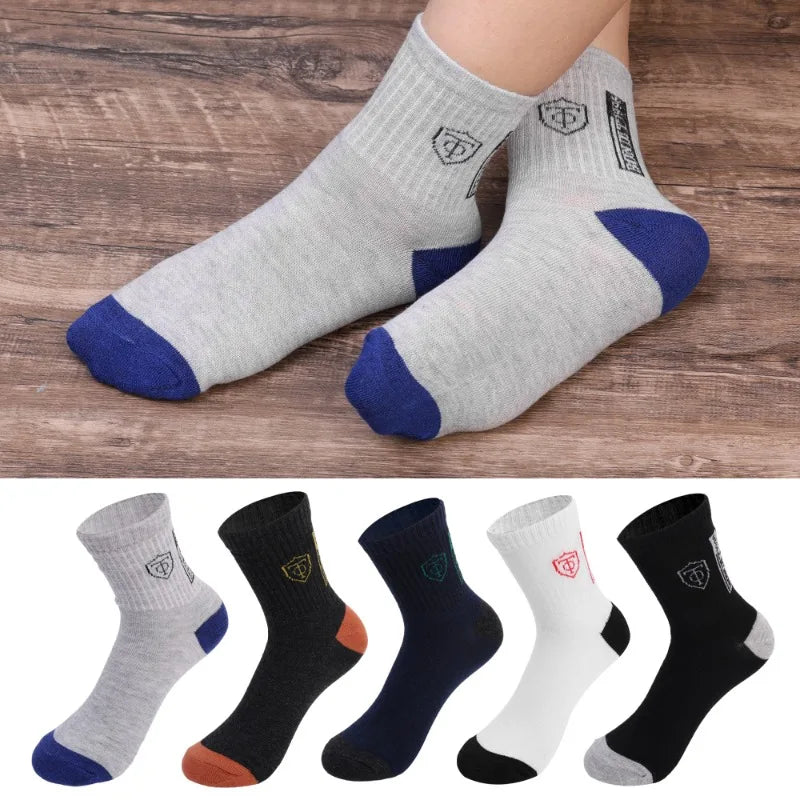 5/10 pares de calcetines transpirables de baloncesto para hombre para primavera y otoño medias deportivas desodorantes con absorción de sudor