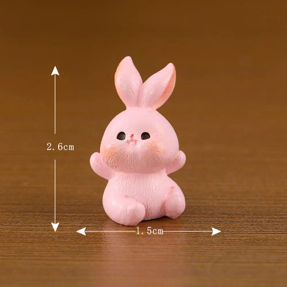 Estatuilla de gato pequeño de resina traviesa, Mini adornos de gatito de dibujos animados, decoración de escritorio de gato 3D, figuras creativas montadas en coche