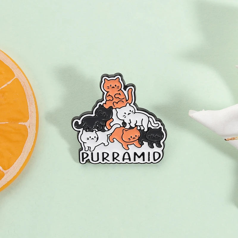 Broches de Esmalte de Dibujos Animados de Comedia, Lindos Broches de Anime de Perro, Gato, Pato, Doctor, Oso, para Ropa, Solapa, Joyería, Regalos para Amigos