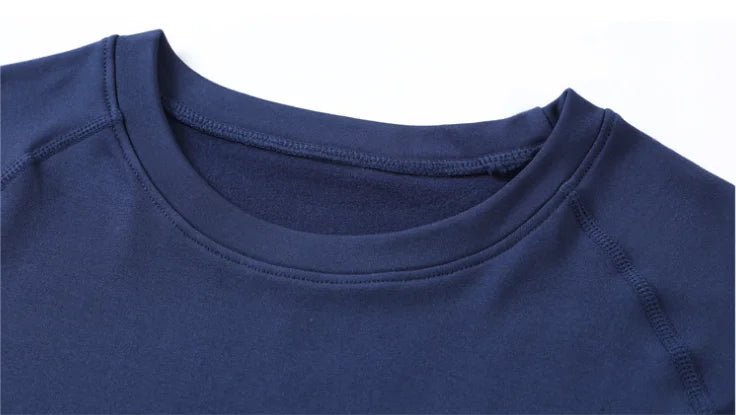 Camisetas interiores para hombre, ropa interior térmica de invierno para hombre, forro polar fino, compresión elástica, Fitness para deportes de invierno, ropa de primera capa