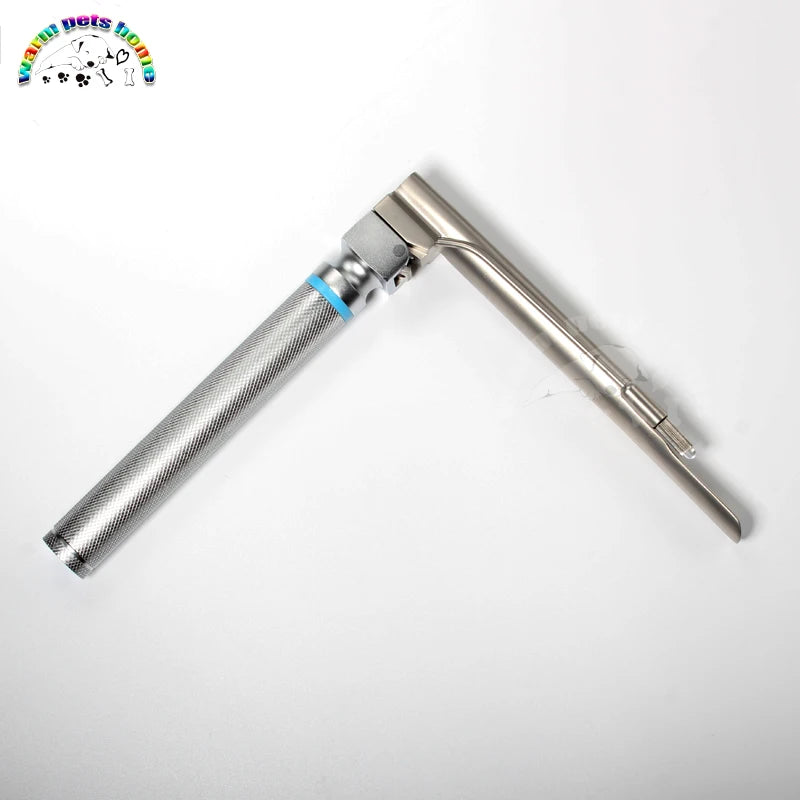Laringoscopio de anestesia veterinaria, 5 cuchillas para animales, perros, gatos, clínica veterinaria, equipo hospitalar