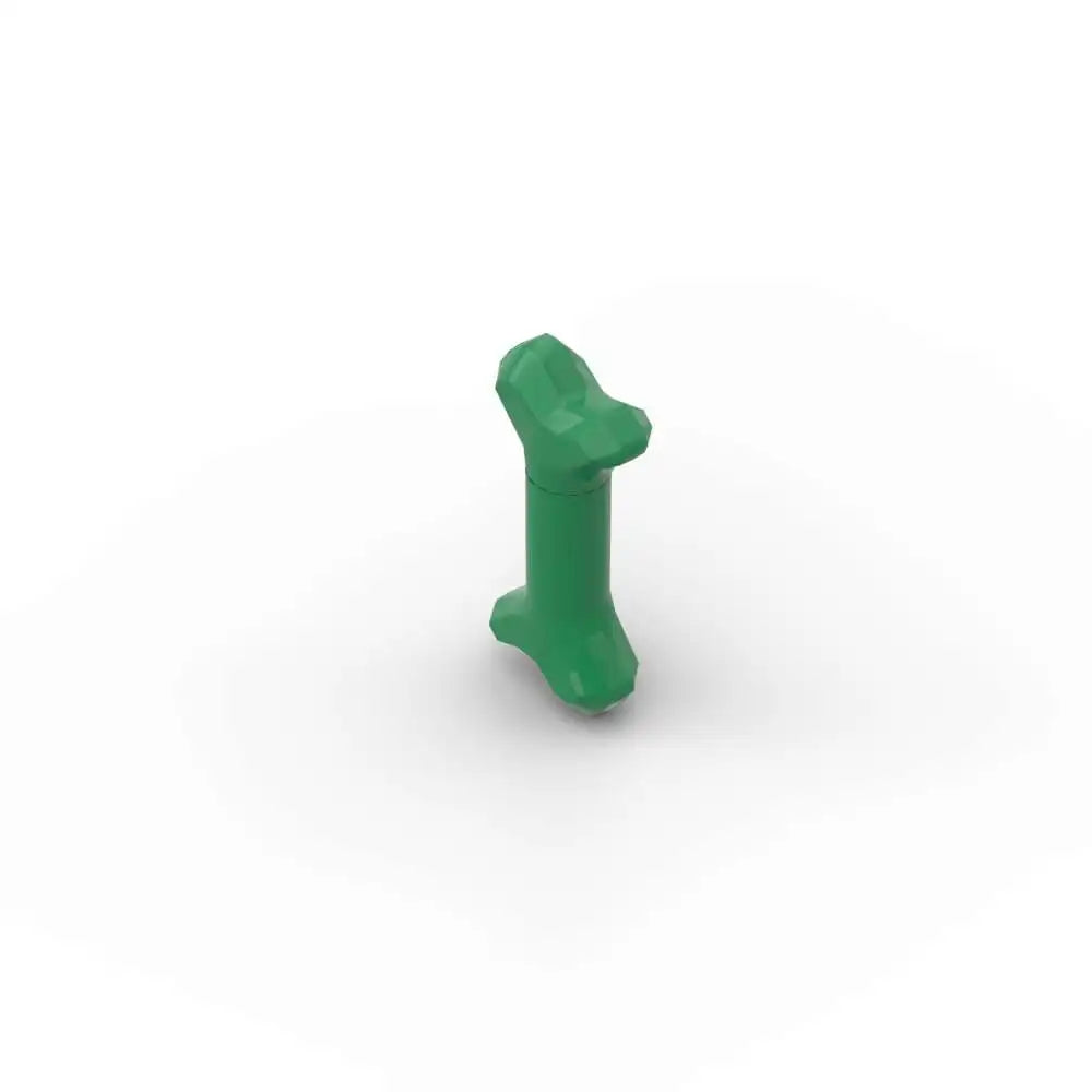 MOC-bloques de construcción de huesos blancos para niños, juguete de ladrillos para armar de perro corto, con diseño de tumba antigua, ideal para regalo de cumpleaños, código 93160, compatible con 10 piezas