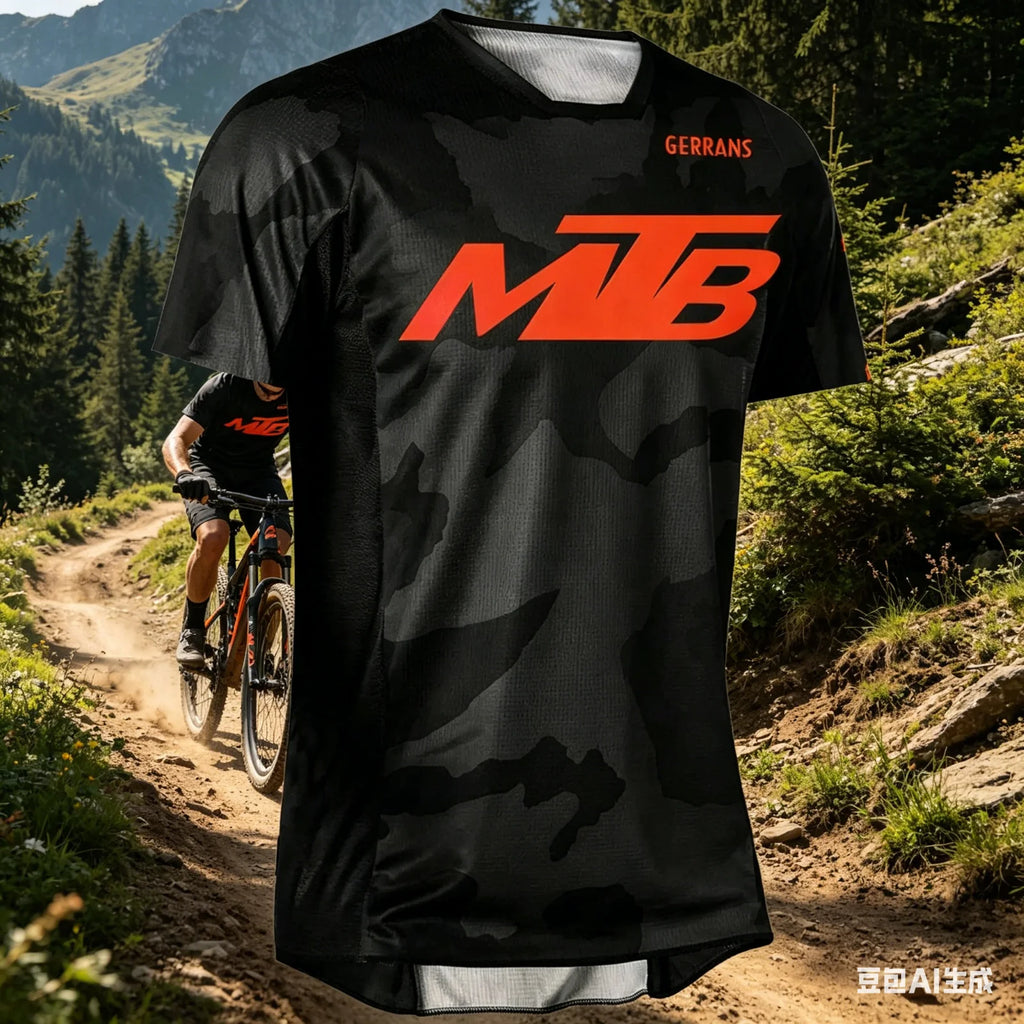Camisetas de Ciclismo de Montaña, Camiseta de Manga Corta para Deportes al Aire Libre, Ropa Deportiva de Manga Corta para Padres e Hijos