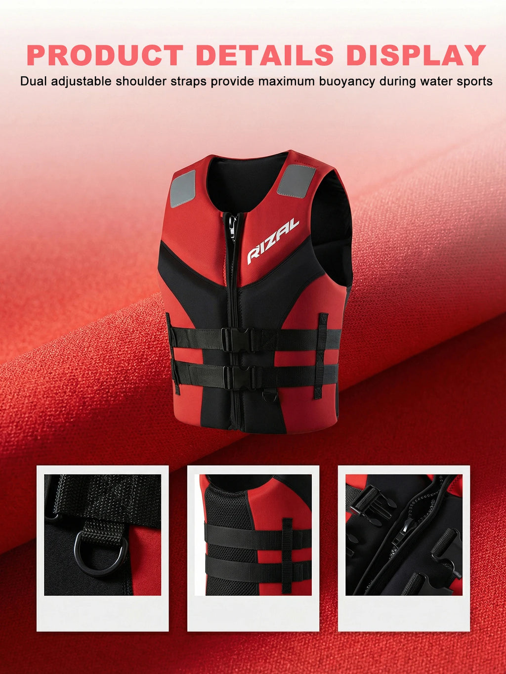 Chaleco salvavidas para adultos, para Surf, Kayak, Wakeboard, lanchas de rescate, balsa, esquí, deportes acuáticos, natación, rescate a la deriva
