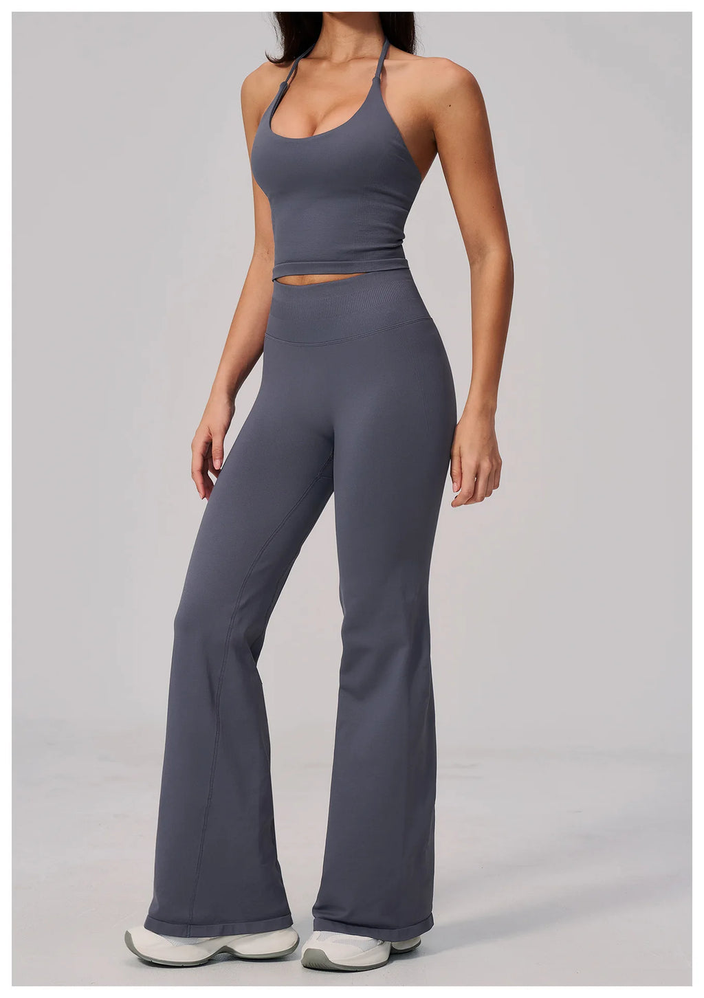 Conjunto de Yoga sin Costuras para Mujer, Ropa Deportiva, Conjunto de Fitness de 2 Piezas, Leggings y Sujetador Deportivo Transpirable, Ropa Deportiva Femenina