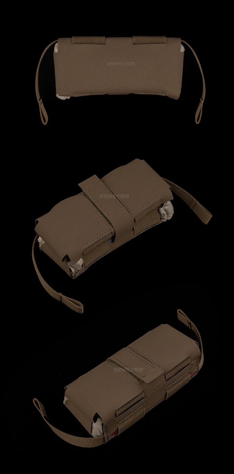 Bolsa táctica de primeros auxilios médicos, bolsas compactas para traumatismos al aire libre, IFAK para caza, chaleco Airsoft, portador de placa