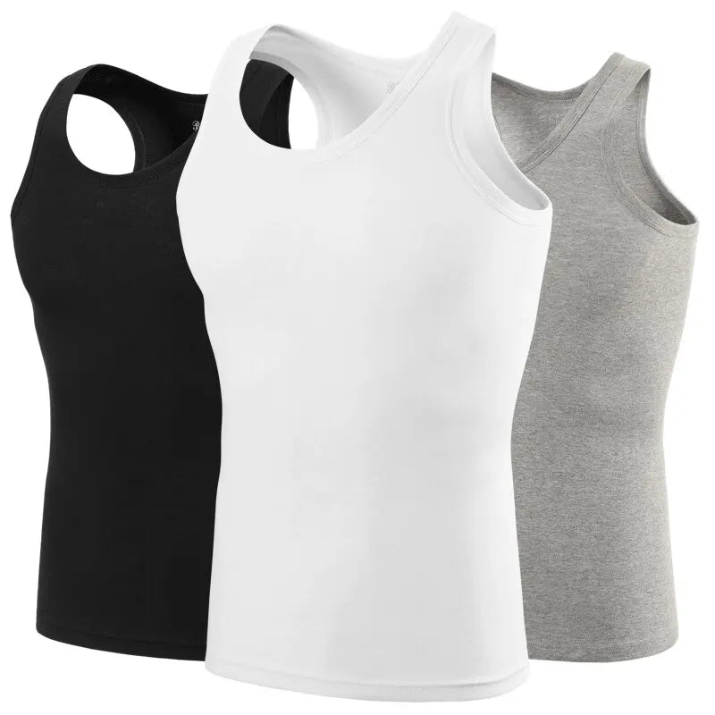 Sudadera de algodón para hombre en colores negro, blanco y gris.
