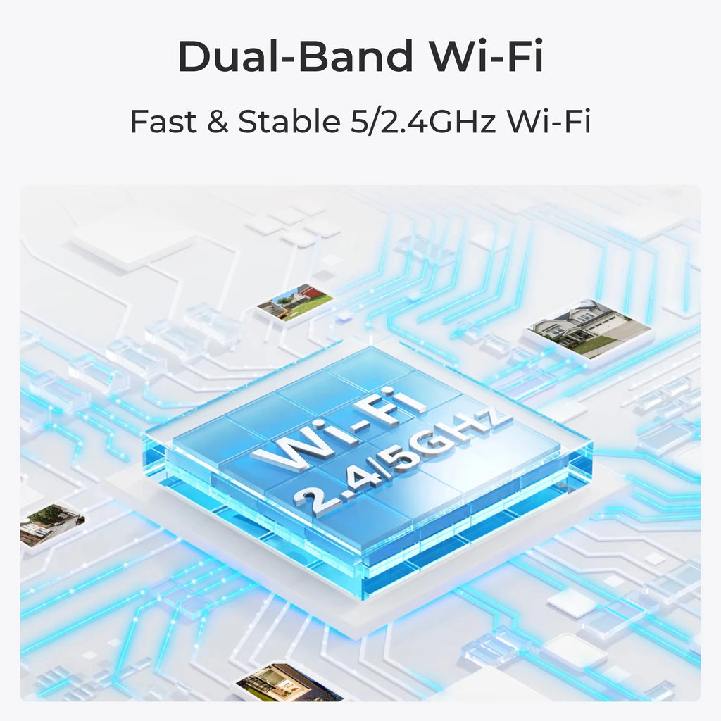 Cámara IP WiFi REOLINK E1 Pro 3K 5MP PT con Seguimiento Automático, Monitor para Bebés, Detección de Personas/Mascotas/Llanto, Audio Bidireccional, Cámara de Seguridad