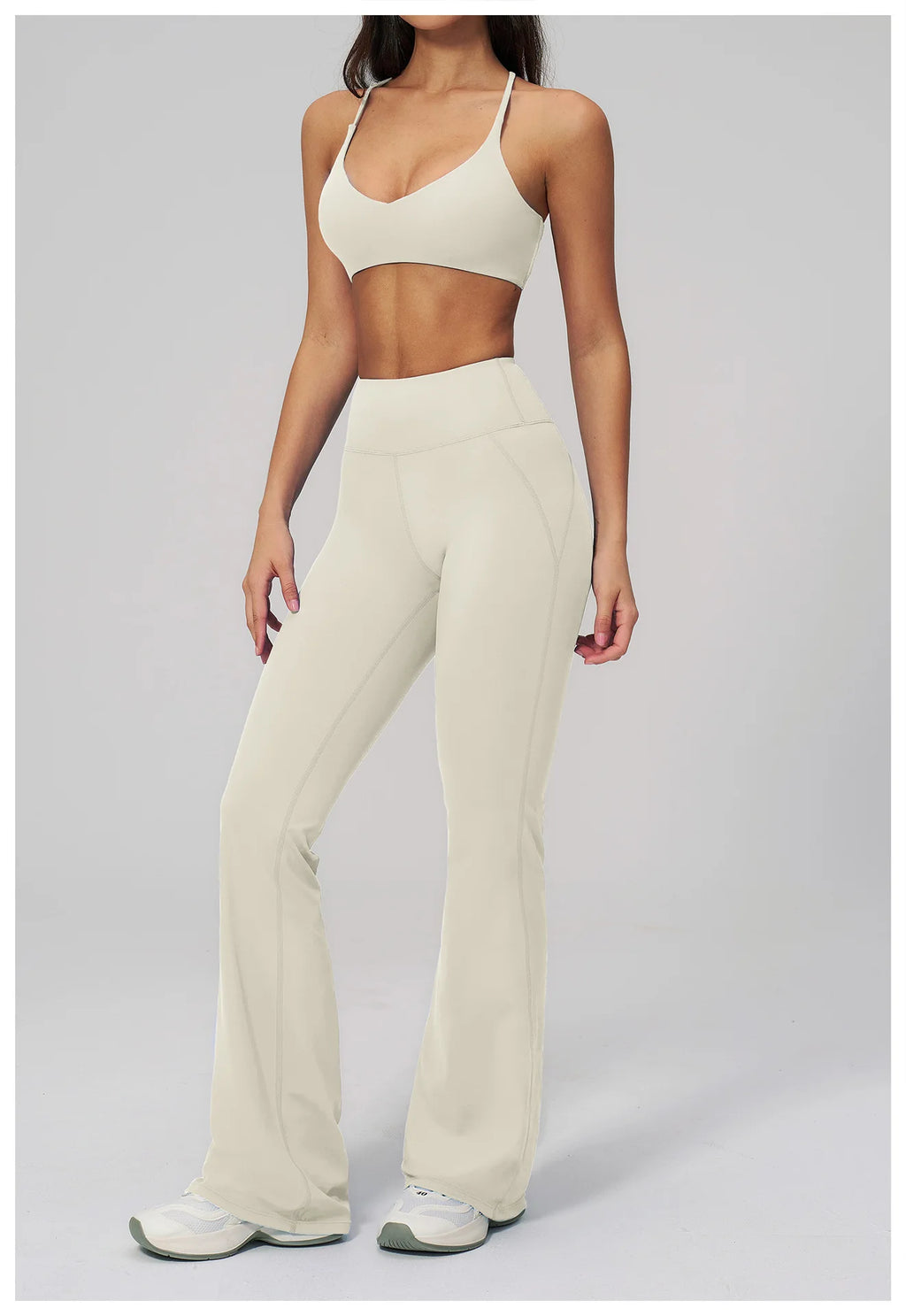 Conjunto de Yoga para Mujer, Ropa Deportiva, Conjunto de Gimnasio y Fitness, 2 Piezas, Leggings para Correr, Sujetador Deportivo Transpirable, Ropa Deportiva Femenina