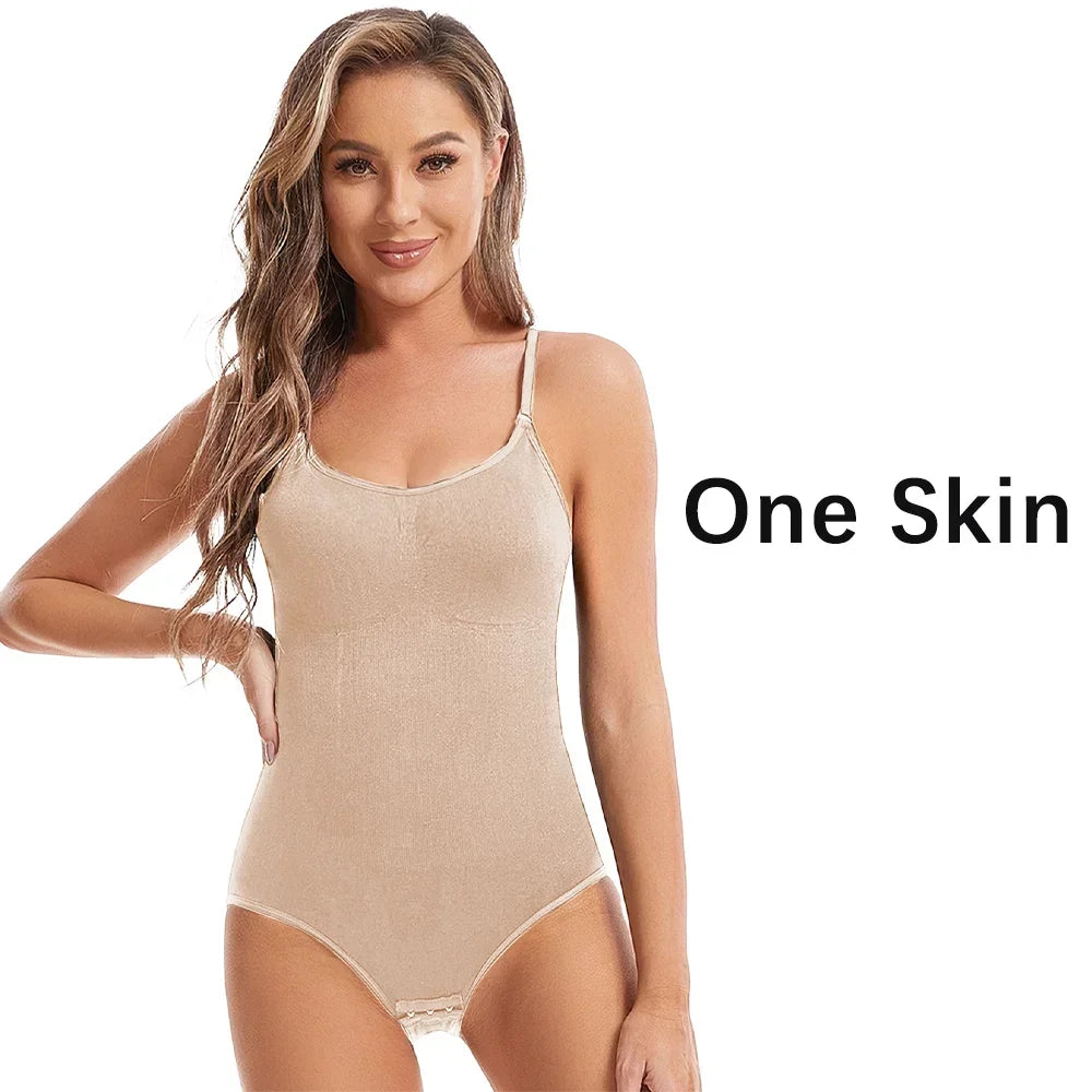 Envío Directo: Body Moldeador Sexy para Mujer, Sin Costuras, Levanta Glúteos, Suaviza la Figura, con Abertura en la Entrepierna, Alta Elasticidad