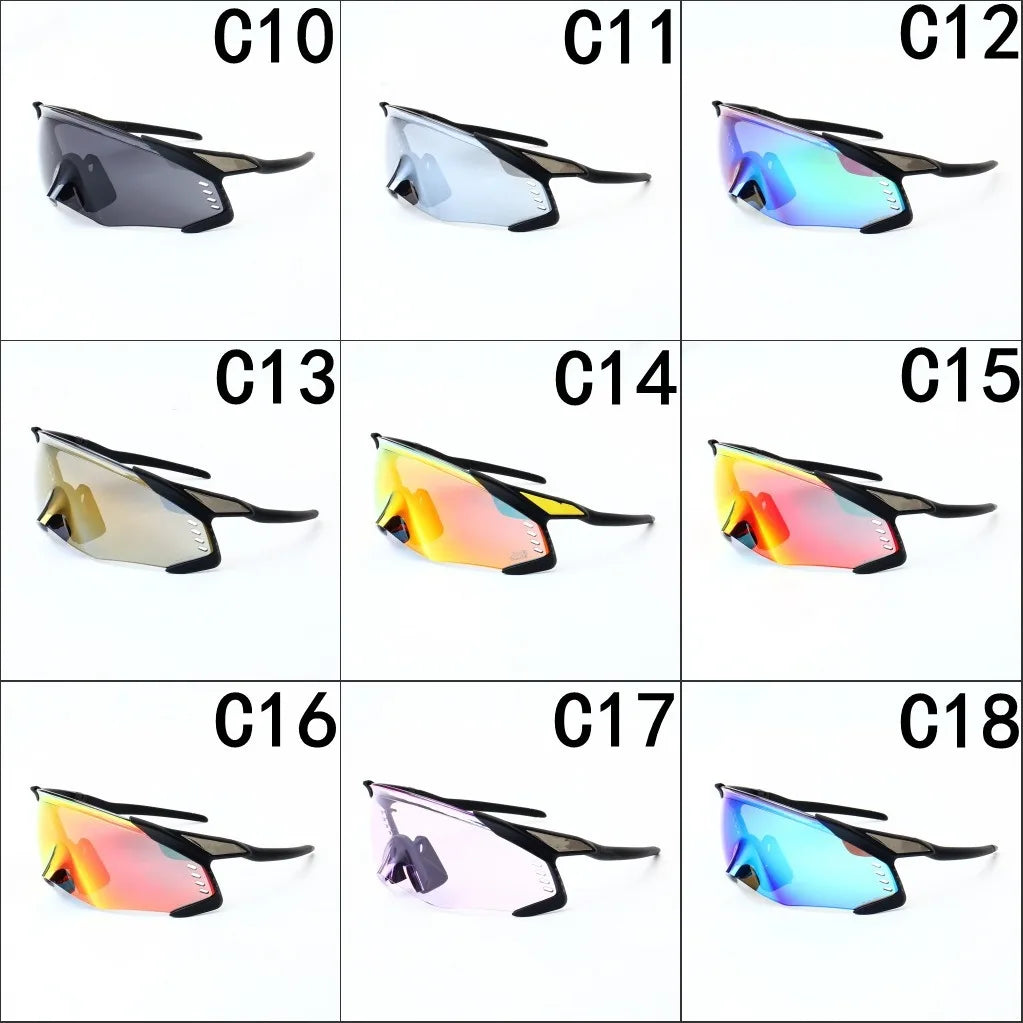 Nuevas Gafas de Sol Deportivas UV400 para Hombre y Mujer, para Ciclismo, Correr, Senderismo, Conducir, Gafas Retro Antiviento, Antideslumbrantes para Exteriores