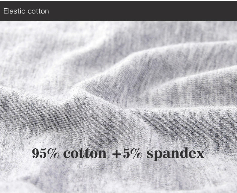 Calzoncillos de algodón para hombre, ropa interior Sexy, transpirable, de marca, 4 piezas
