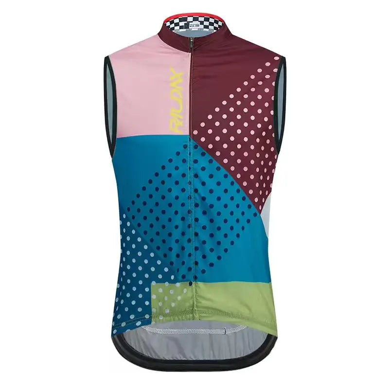 Raudax Chaleco de motocicleta ligero a prueba de viento Chaleco de ciclismo de verano sin mangas Equipo de ciclismo de montaña Sudadera para deportes Fitness
