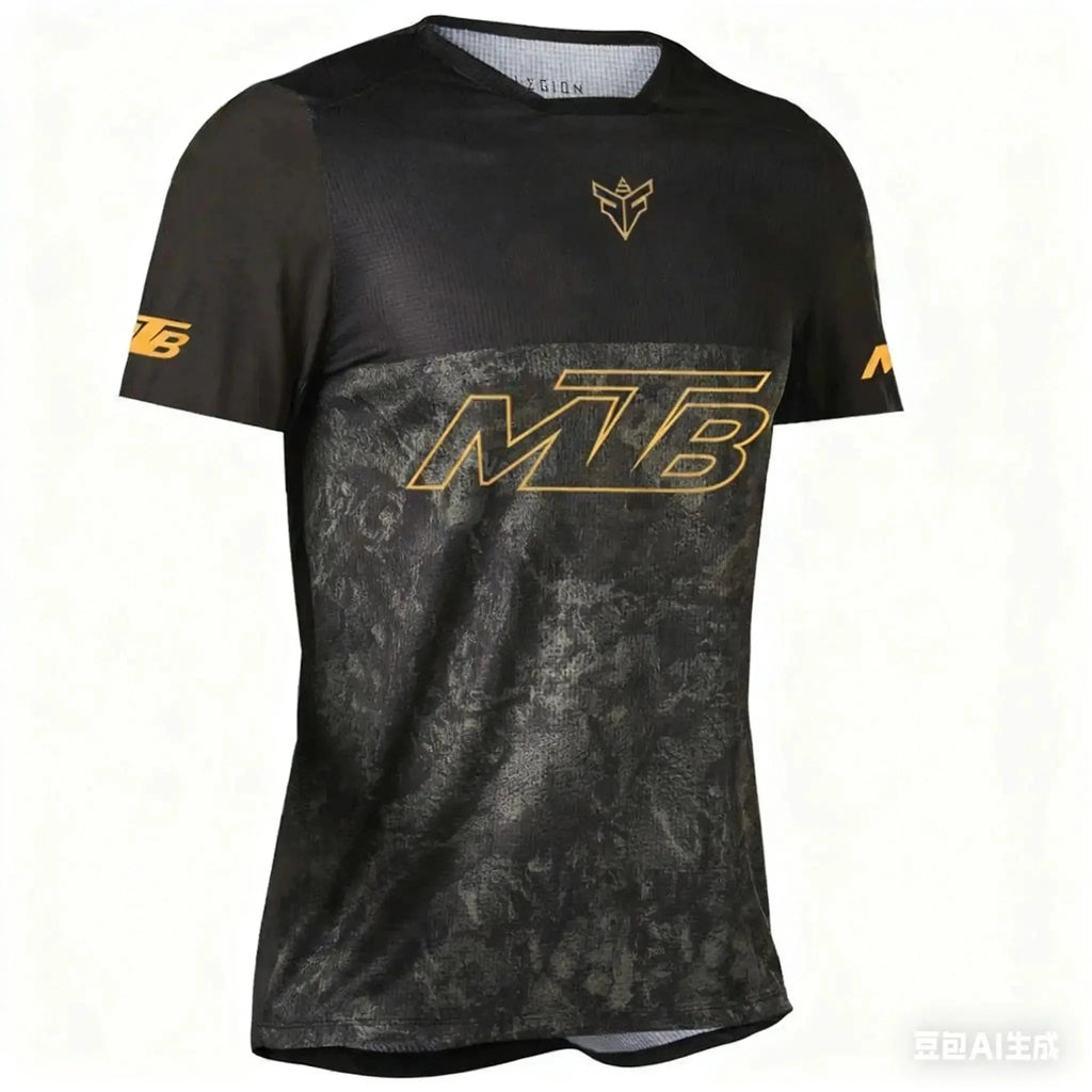 Camisetas de Ciclismo de Montaña, Camiseta de Manga Corta para Deportes al Aire Libre, Ropa Deportiva de Manga Corta para Padres e Hijos