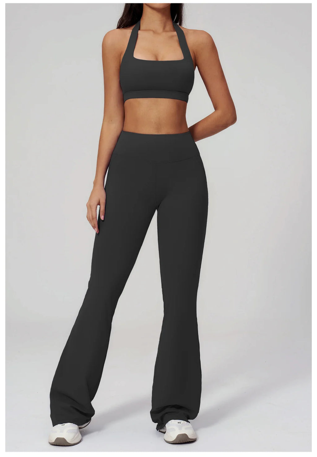 Conjunto de Yoga para Mujer, Ropa Deportiva, Conjunto de Gimnasio y Fitness, 2 Piezas, Leggings para Correr, Sujetador Deportivo Transpirable, Ropa Deportiva Femenina