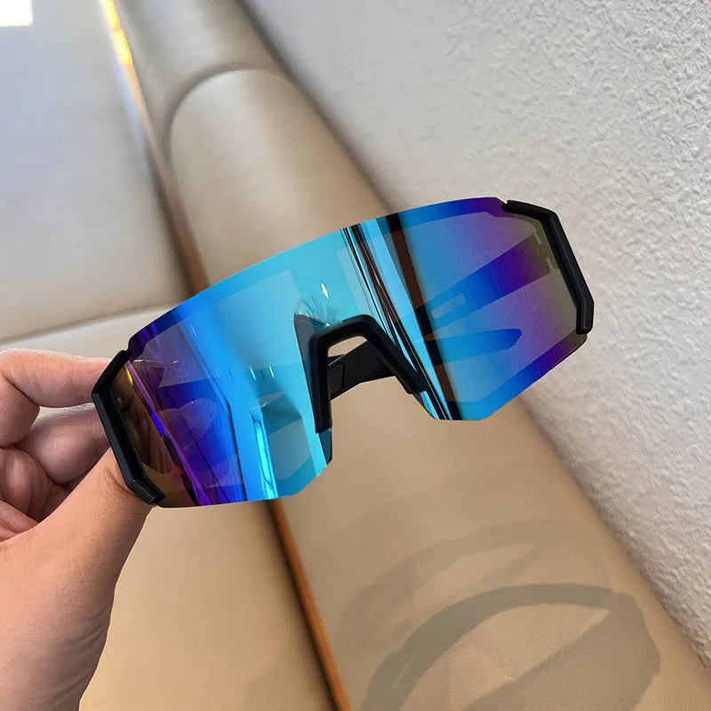 Gafas antiluz para senderismo y ciclismo, 2 uds., UV400, Protector de ojos a prueba de arena, gafas para deportes al aire libre, lentes antiradiación