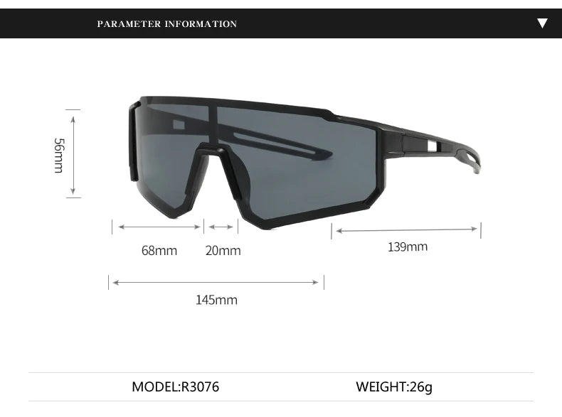 Gafas antiluz para senderismo y ciclismo, 2 uds., UV400, Protector de ojos a prueba de arena, gafas para deportes al aire libre, lentes antiradiación