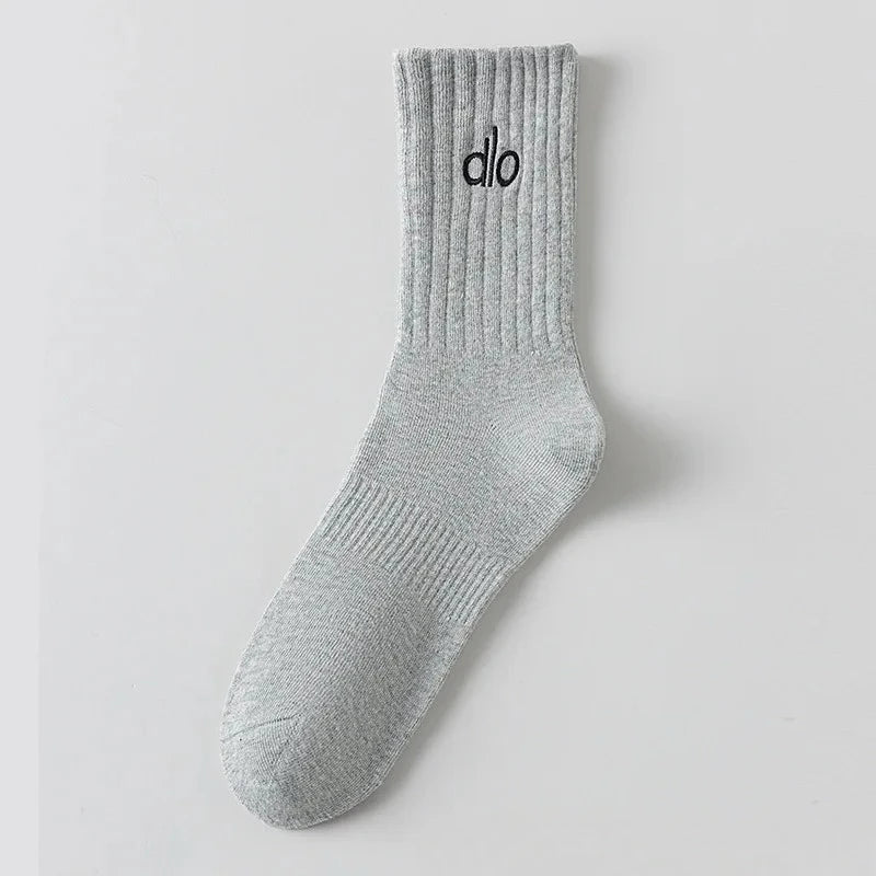 Calcetines dlo de algodón puro antiolor, aptos para todas las estaciones, medias 100% algodón, para jóvenes estudiantes, talla grande, calcetines de baloncesto.
