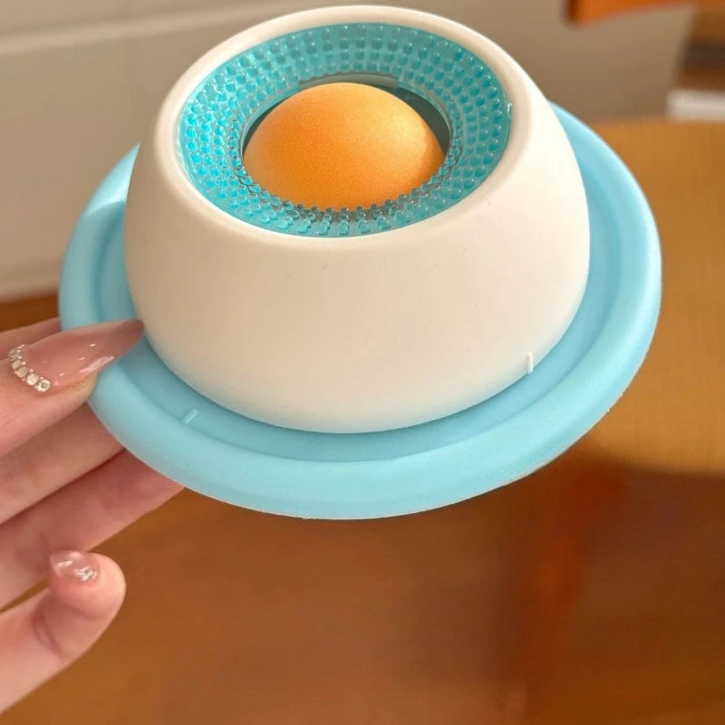 Comedero para Gatos con Compartimento Oculto para Agua y Comida, Bonito Tazón para Comer, Comedero Lento para Perros, Accesorios para Mascotas