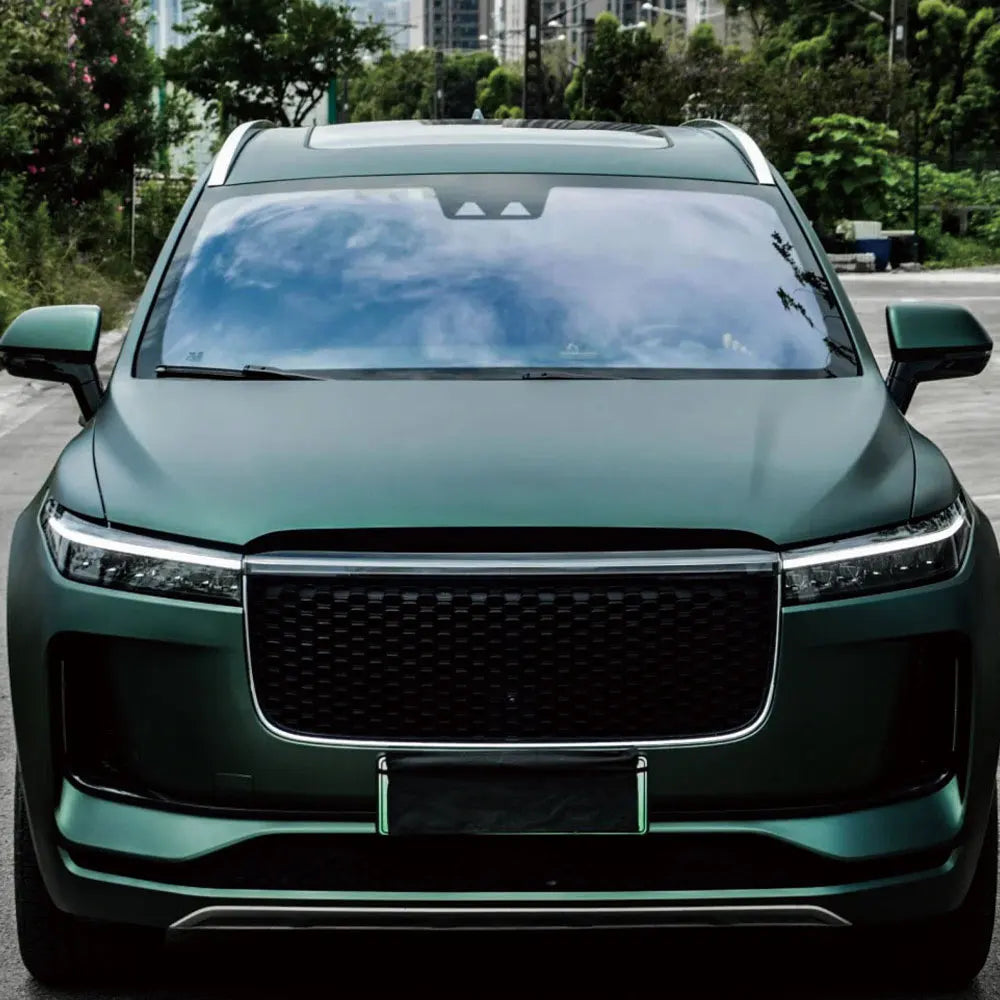 Pegatina para coche, película envolvente verde esmeralda mate, película de vinilo que cambia de Color para coche, envoltura libre de burbujas para mascotas, accesorios para coche, calcomanías de PVC para automóvil
