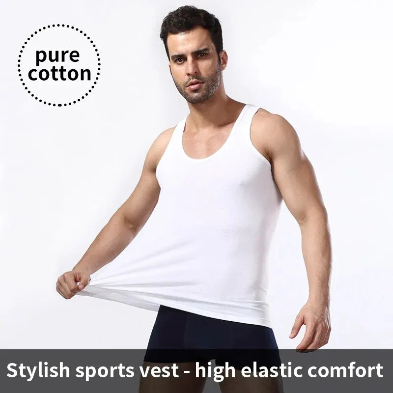 Chalecos de algodón de talla grande para hombres, moda deportiva para jóvenes, tallas europeas y americanas