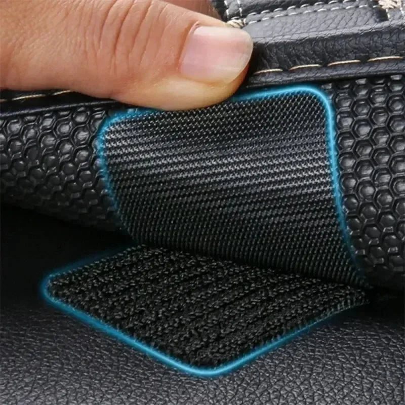 Pegatinas de fijación de alfombra de doble cara para coche, parches fijos, alfombrillas para pies, cintas de agarre antideslizantes, nuevas