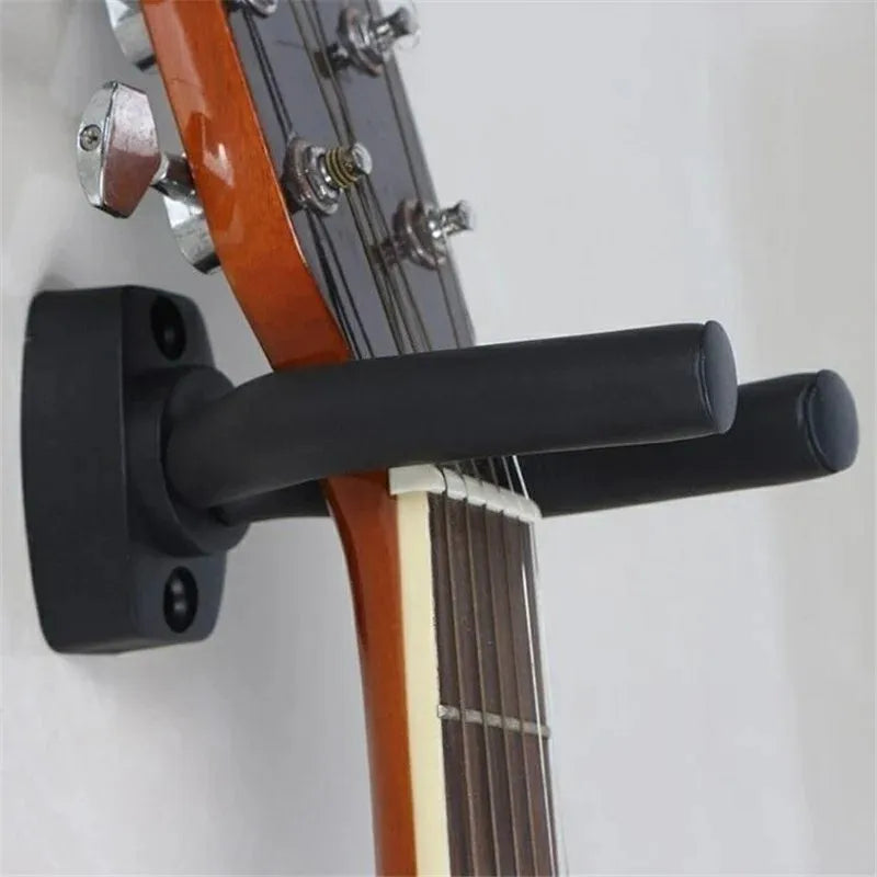 Soporte de guitarra, piezas y accesorios de montaje en pared, gancho para exhibición de instrumentos para el hogar, colgadores de pared, púas de guitarra, 1 Uds.