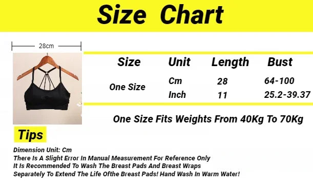 Ropa Interior Deportiva para Mujer, Top Corto sin Costuras para Yoga y Fitness, con Tirantes Anchos con Letras, Cómodo para Entrenamiento, sin Varillas