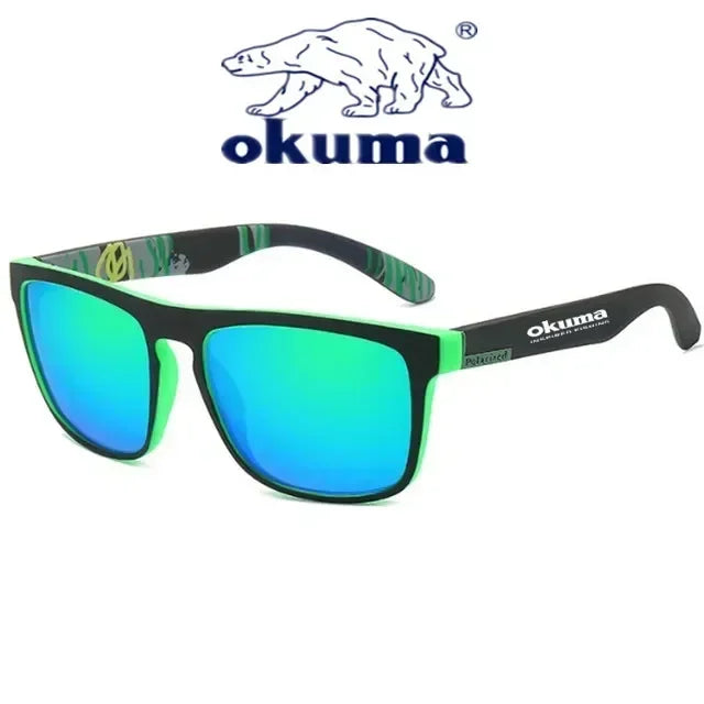 Okuma-gafas de sol polarizadas UV400 para hombre y mujer, lentes de sol al aire libre para caza, pesca, conducción de bicicletas, caja opcional
