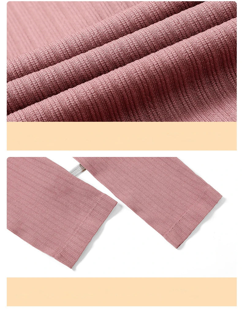 1 Juego de ropa interior térmica cálida, ropa íntima sexi para mujer, Calzoncillos largos con forma de mujer, ropa moldeadora térmica de cuello medio para mujer