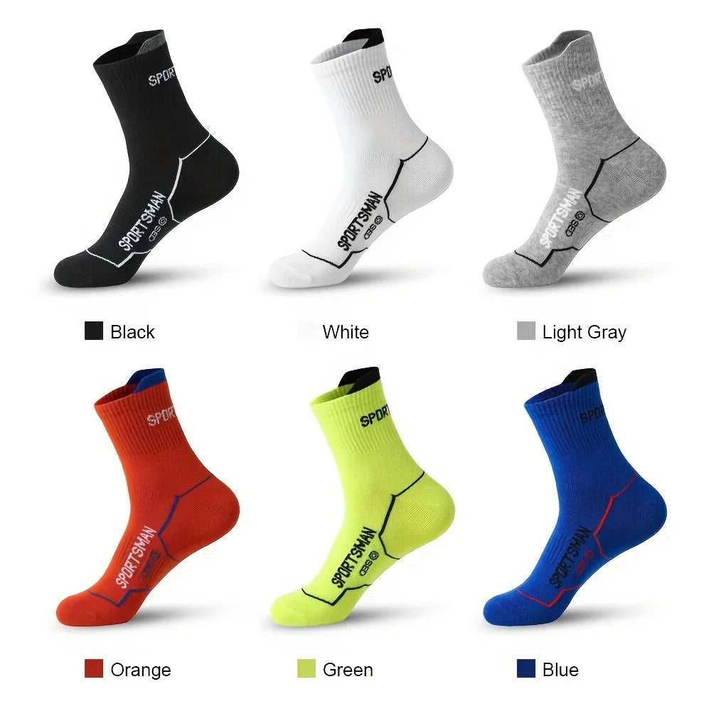 6 pares de calcetines calcetines cortos para hombre calcetines de baloncesto absorbentes y olorosos calcetines deportivos para correr calcetines de malla transpirable para hombre
