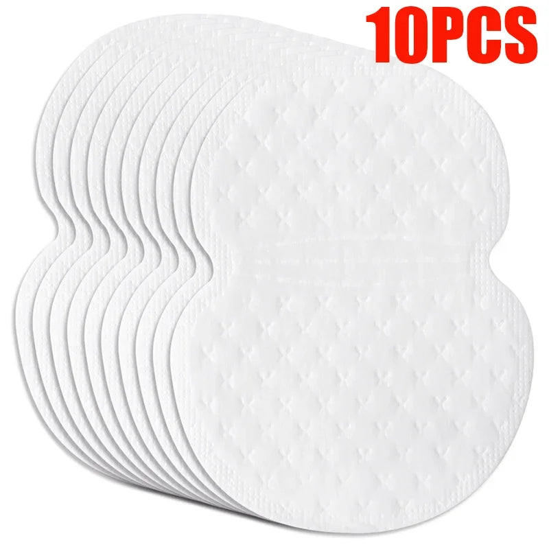 10/20/40/50 Uds. Almohadillas para el sudor Unisex, desodorantes de verano, almohadillas para el sudor antitranspiración desechables, almohadilla protectora para el sudor absorbente