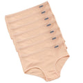 7 unids/lote de ropa interior de talla grande, bragas de algodón para mujer, lencería Sexy, pantalones cortos, ropa interior, bragas sólidas, M-4XL íntima femenina